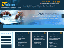 Tablet Screenshot of itarchiteks.com